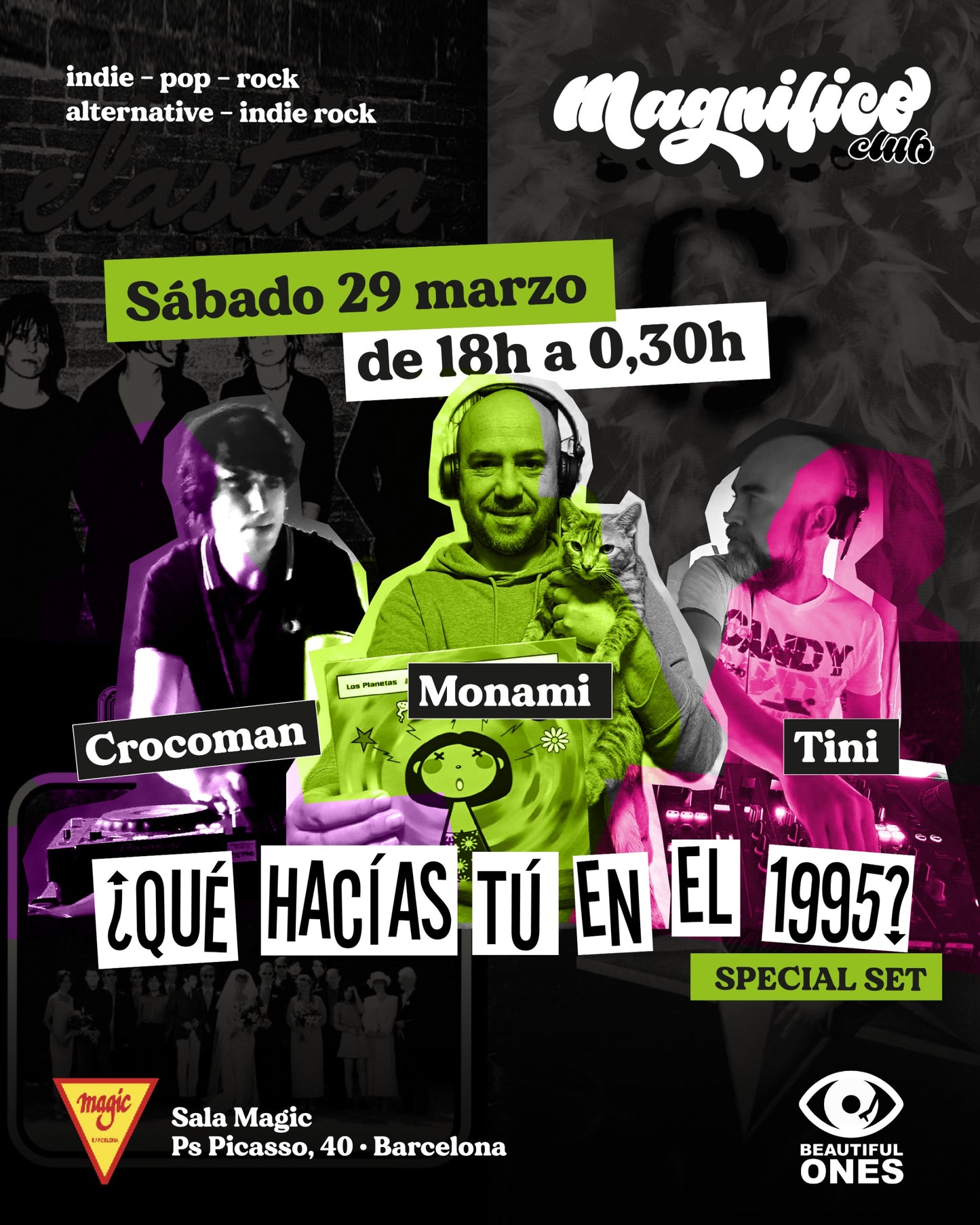 2025.03.29 ¿QUÉ HACIAS TU 1995? CROCOMAN + MONAMI + TINI