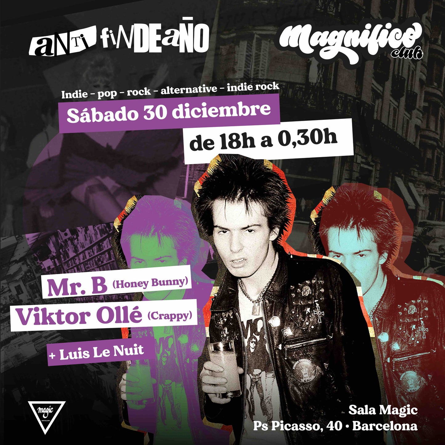 2023.12.30 ANTI FIN DE AÑO. LUIS LENUIT + MR.B + VIKTOR OLLE