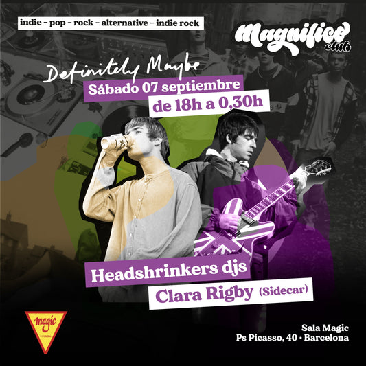 2024.09.07 DEFINITILY MAYBE HEADSRINKERS + CLARA RIGBY