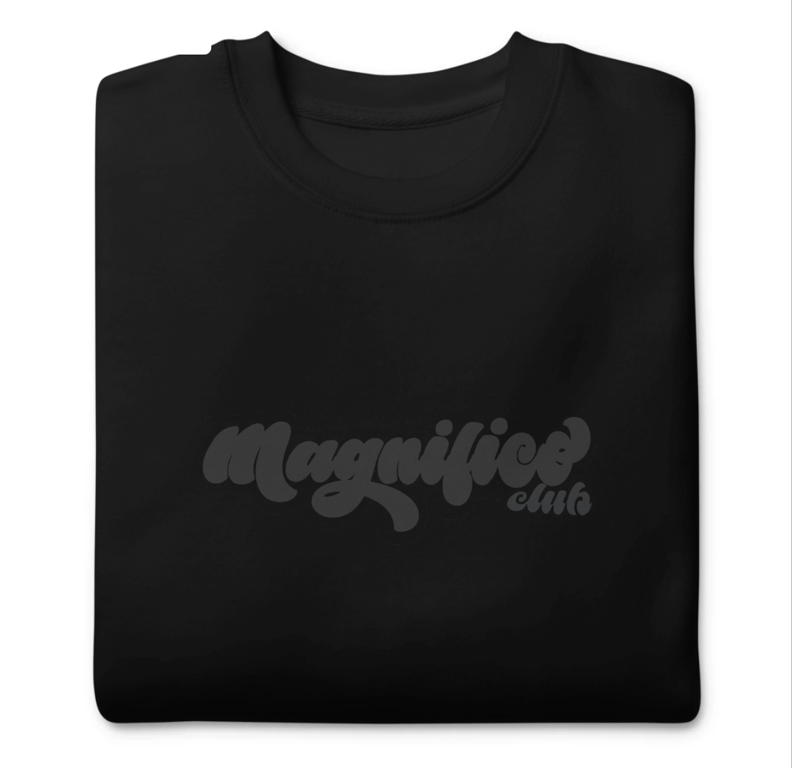 SUDADERA SIN CAPUCHA TOTAL BLACK