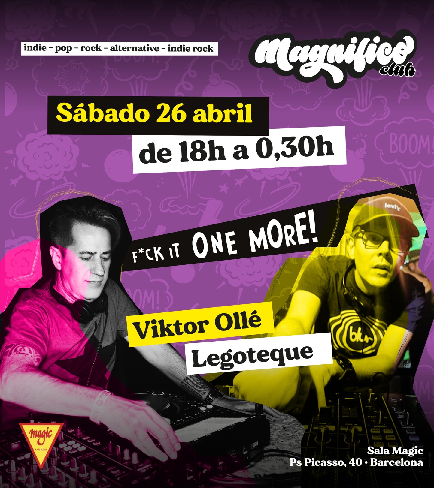2025.04.26 F* IT ONE MORE VIKTOR OLLÉ + LEGOTEQUE