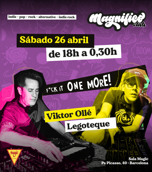 2025.04.26 F* IT ONE MORE VIKTOR OLLÉ + LEGOTEQUE