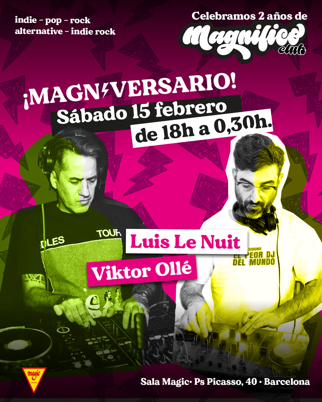 2025.02.15 MAGNI2VERSARIO. VIKTOR OLLÉ + LUIS LENUIT